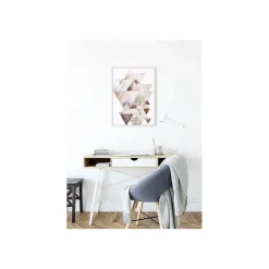 Sale Komar Wandbild Triangles Red 50x70 cm