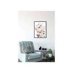 Sale Komar Wandbild Triangles Red 50x70 cm