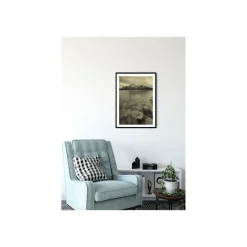 Best Komar Wandbild Word Lake Silence Sand 50x70 cm