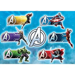 Discount Komar Wandtattoo Avengers Plates 100x70 cm