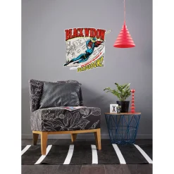 Online Komar Wandtattoo Black Widow Comic Classic 50x70 cm
