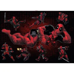 Best Komar Wandtattoo Deadpool Posing 100x70 cm
