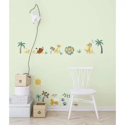 Clearance Komar Wandtattoo Lion King Palmtrees 50x70 cm