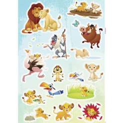 Best Komar Wandtattoo Lion King Wildlife 50x70 cm