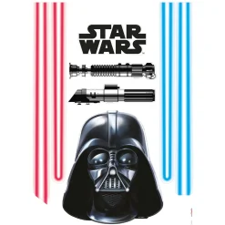 Clearance Komar Wandtattoo Star Wars Darth Vader and Lightsaber 50x70 cm