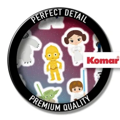 New Komar Wandtattoo Star Wars Little Heroes 50x70 cm
