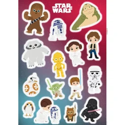 New Komar Wandtattoo Star Wars Little Heroes 50x70 cm