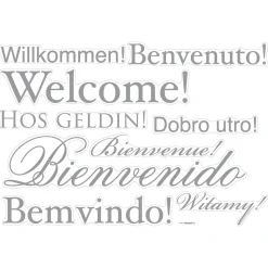 Outlet Komar Wandtattoo Welcome 50x70 cm