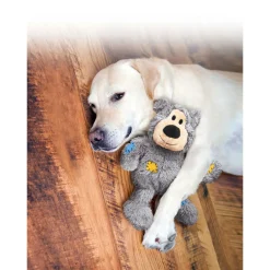 Best Kong HSZ Wild Knots Bear S/Mm. Squeaker Polyester Baumwolle