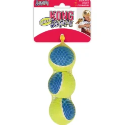 Hot KONG Hundespielzeug Squeakair Ultra Balls Durchmesser 7 cm 3 Stück
