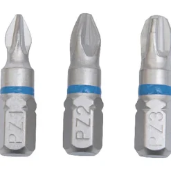 Outlet Krone Bit-Set PZ 1-2-3 Torsion 25 mm 3-teilig