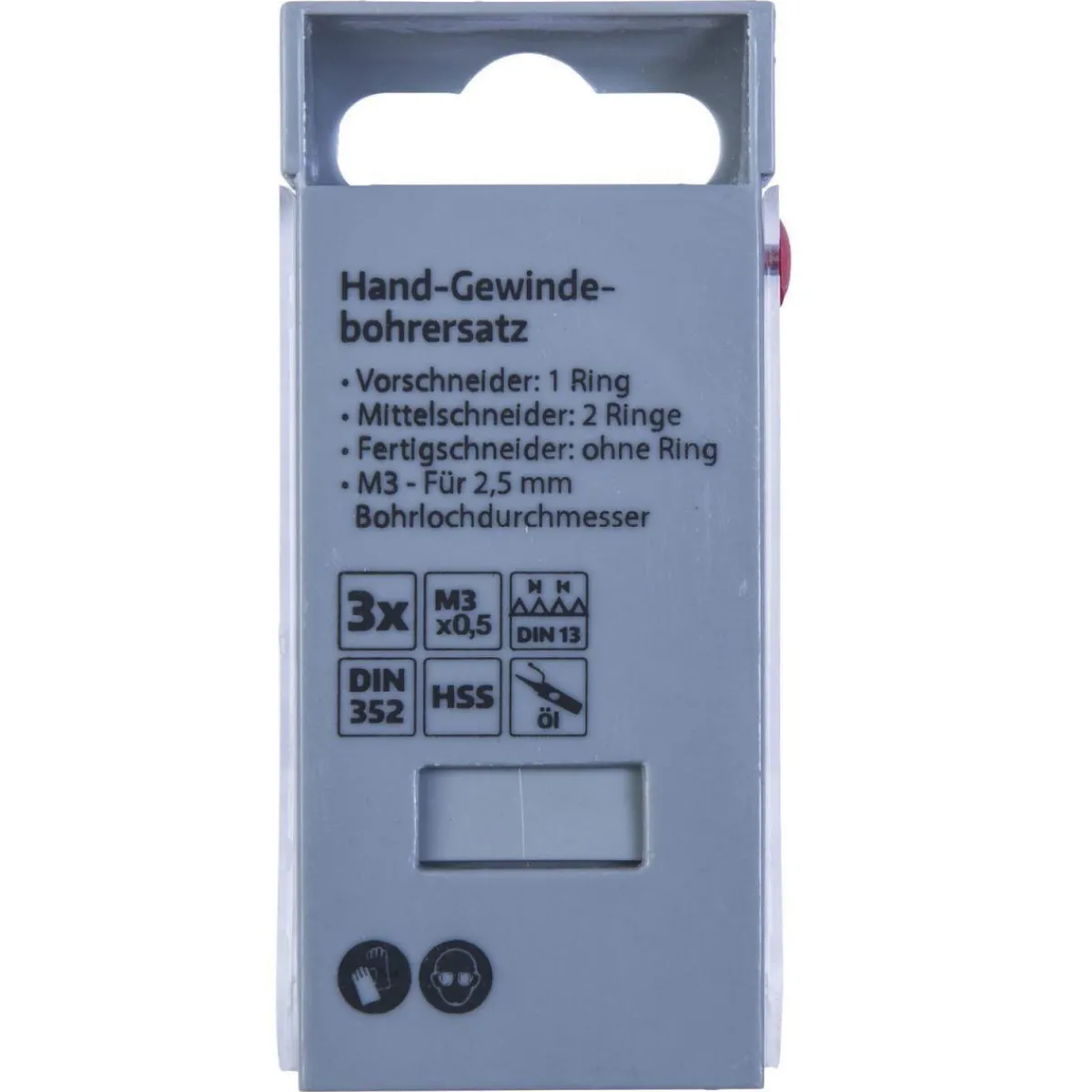 Sale Krone Gewindebohrer-Satz HSS M3 3-teilig
