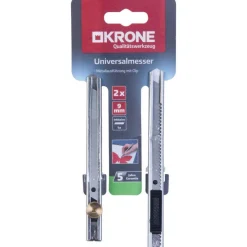 Hot Krone Unimesser Metall 9 mm 2 Stück