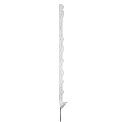 Kunststoffpfahl Titan Plus 110 cm weiß 5 Stück