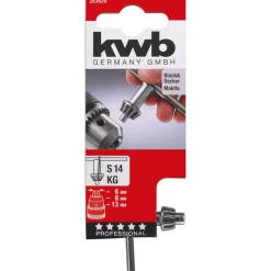 Clearance kwb Bohrfutterschlüssel für Zahnkranz-Bohrfutter Jacobs Verzahnung S14 KG