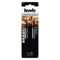 Hot kwb HCS-Stichsägeblätter mit T-Schaft für Holz fein 2-tlg. 117 mm