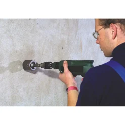 Hot kwb Hohlbohrkrone mit Schaft und Zentrierbohrer SDS Plus Durchmesser 66 mm