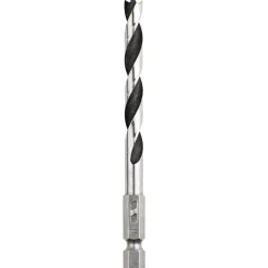 kwb Holzspiralbohrer mit Sechskantaufnahme 1/4" Durchmesser 4 mm