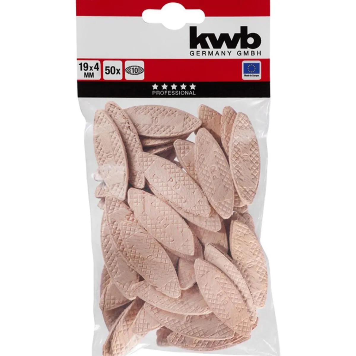 Discount kwb Holzverbinderplättchen 19 x 4 mm