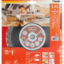 Discount kwb Kreissägeblätter Easy Cut für Handkreissägen Durchmesser 184x16 mm