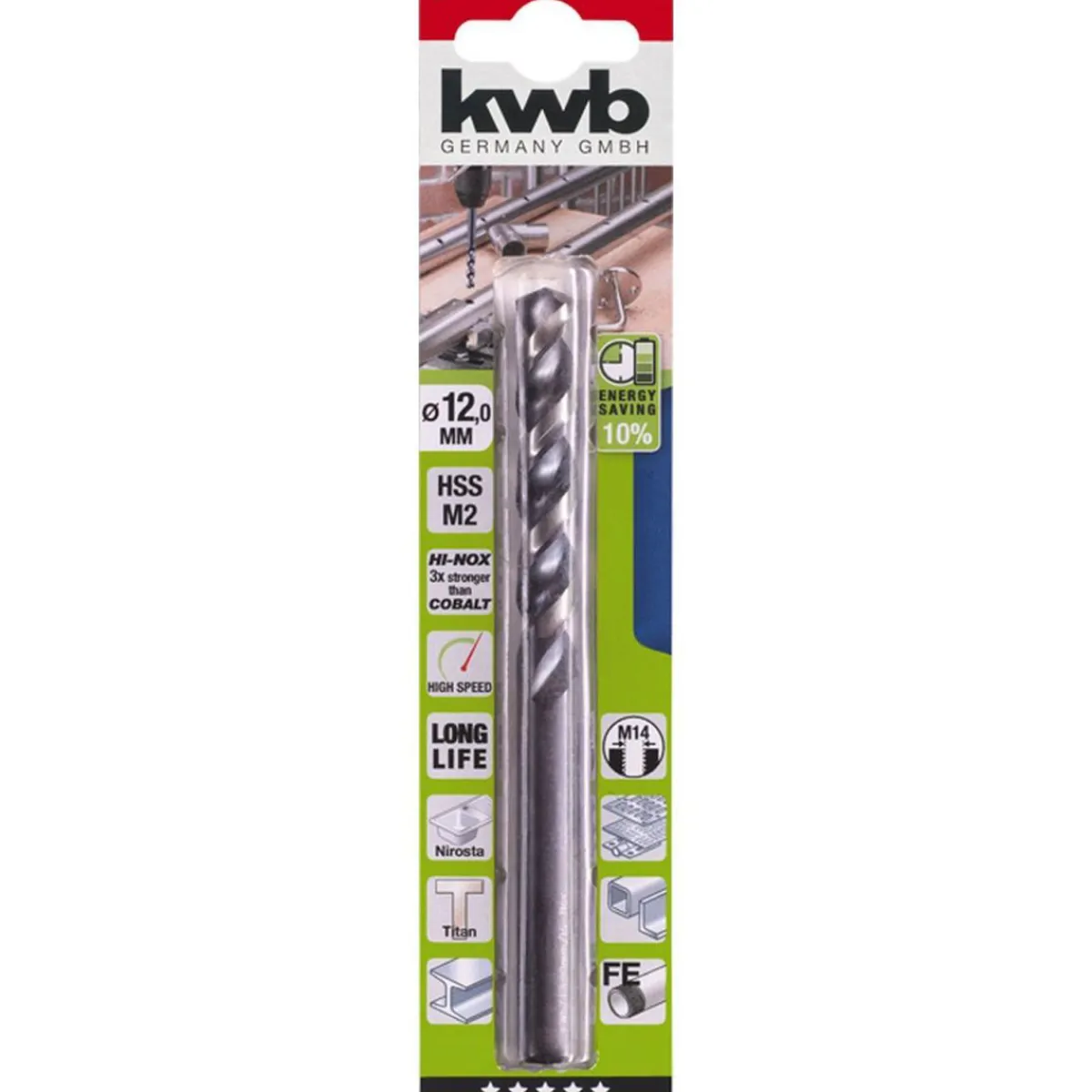 Discount kwb Metallbohrer Hi-Nox M2 Durchmesser 12 mm