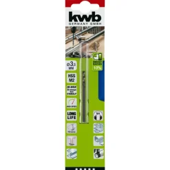 Clearance kwb Metallbohrer Hi-Nox M2 Durchmesser 3,3 mm