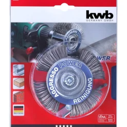 Outlet kwb Reinigungsbürsten-Satz Aggresso Power