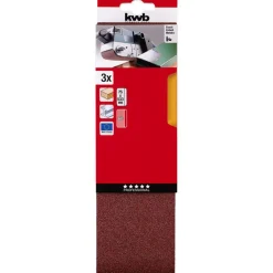 Hot kwb Schleifbänder Holz und Metall 75 x 533 mm K60