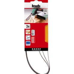 Hot kwb Schleifbänder Holz und Metall 13 x 457 mm K60