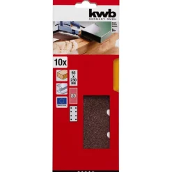 Hot kwb Schleifstreifen Holz und Metall 93 x 230 mm K80