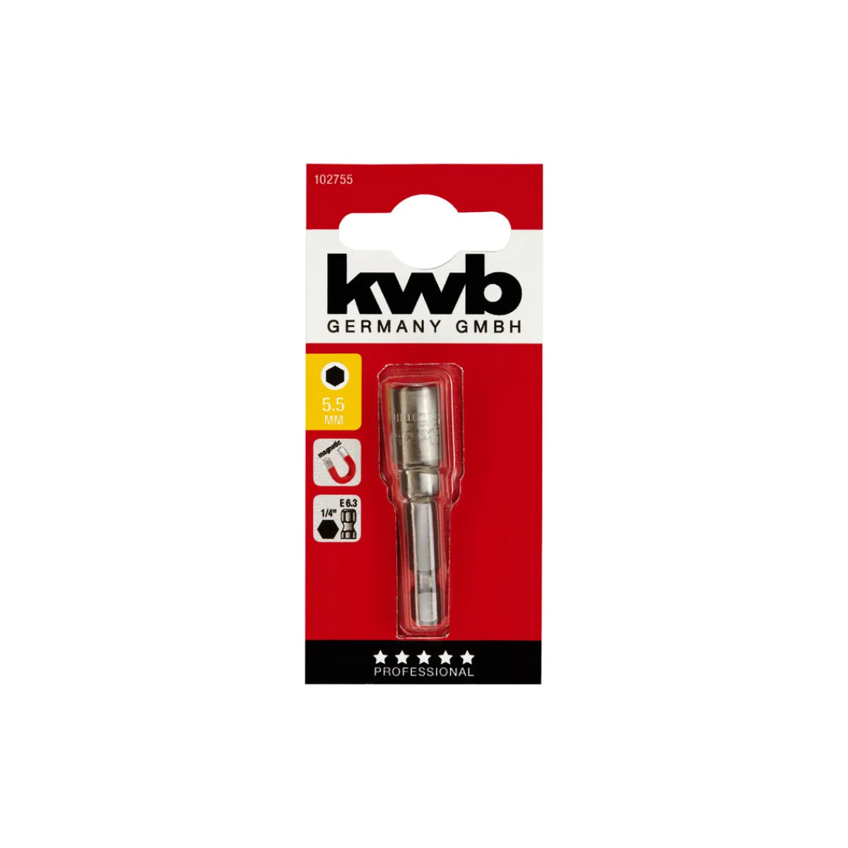Clearance kwb Sechskant-Steckschlüssel 5,5 mm