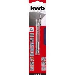 Outlet kwb Spiralbohrer mit Sechskantaufnahme 1/4" Durchmesser 4 mm