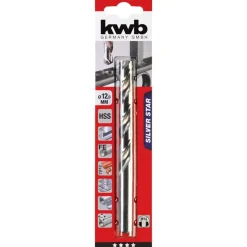 Best kwb Spiralbohrer Silver Star Durchmesser 12 mm