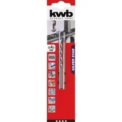 kwb Spiralbohrer Silver Star Durchmesser 4,5 mm