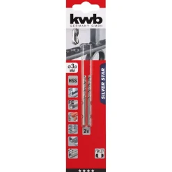 Outlet kwb Spiralbohrer Silver Star Durchmesser 3 mm