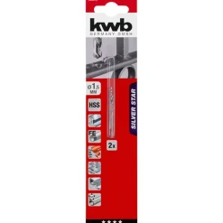 Clearance kwb Spiralbohrer Silver Star Durchmesser 1,5 mm