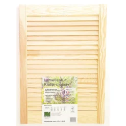 Outlet Lamellentür 69,0 x 49,4 x 2 cm Kiefer massiv
