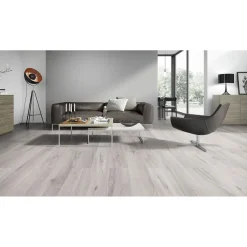 Best Laminat Home 4V 731-4 Eiche gebuerstet grau 1286 x 194 x 7 mm