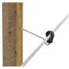 New Langstiel-Bandisolator 22 cm schwarz 10 Stück