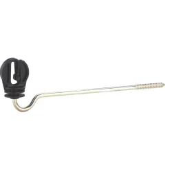 New Langstiel-Bandisolator 22 cm schwarz 10 Stück