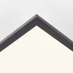 Hot Brilliant LED-Deckenleuchte Jacinda schwarz 80 x 40 cm