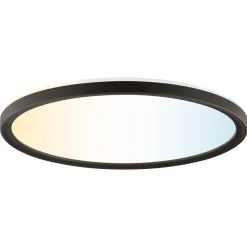 Discount Brilliant LED DL Avola 29,3cm 18W sw 2400lmCCT dimmbar Nachtlicht Timer FB