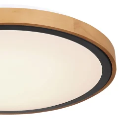 Clearance LED DL Bruno D43,7cm holz-schwarz24W 1000lm CCT3000/4500/6000K