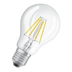 Best Osram LED Gluehlampe dim E27 470lm 27K 40W Ersatz warmweiss Filament Klar