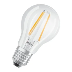 Sale Osram LED Gluehlampe E27 470lm 2.700K40W Ersatz warmweiss Filament klar