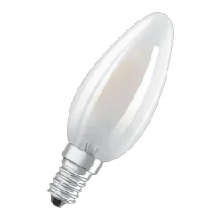 Clearance Osram LED Kerze E14 470lm 2.700K 40 WErsatz warmweiss Filament matt