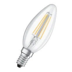 New Osram LED Kerze E14 470lm 2.700K 40 WErsatz warmweiss Filament klar
