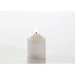 New LED-Kerze Vela 7,5 x cm weiß