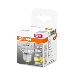 Osram LED Reflektor 36grad GU10 230lm 2.700k 35 W Ersatz warmweiss