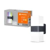 Hot Ledvance SMART+ Außenwandleuchte Cube Up Down 8 x 20,5 x 11 cm grau
